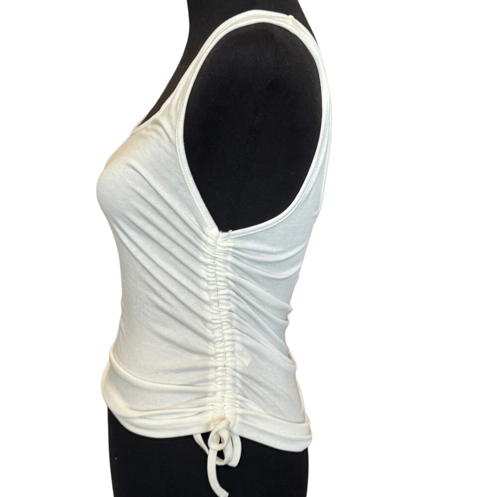 New ~ 4TH AND RECKLESS ~ Lindsey Side Ruched Tank Top Size S - Picture 5 of 8